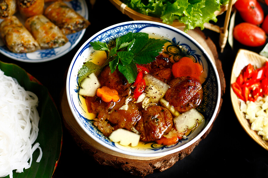 Bun cha Vietnamese dishes