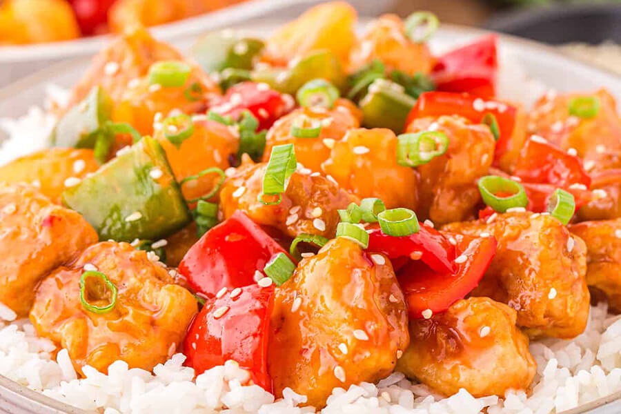 China specialties - Sweet and Sour Pork