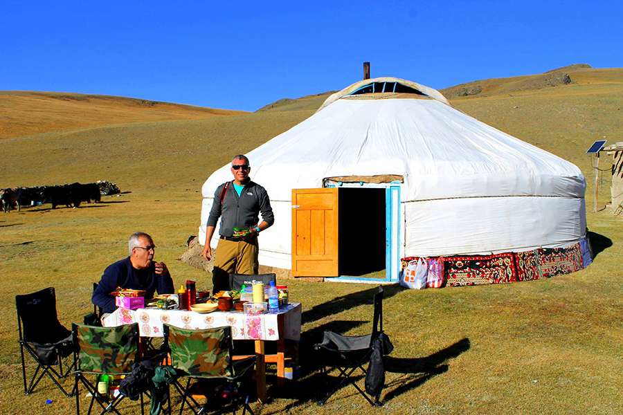 Ger – Mongolian traditional dwelling