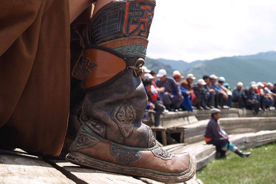 Mongolian traditional boots