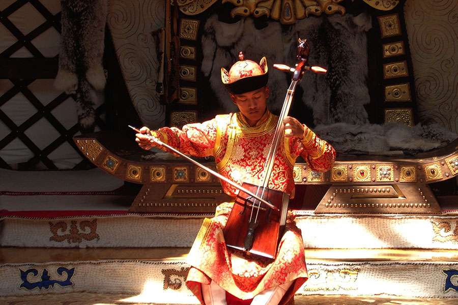 Morin khuur – Horsehead Fiddle Mongolia
