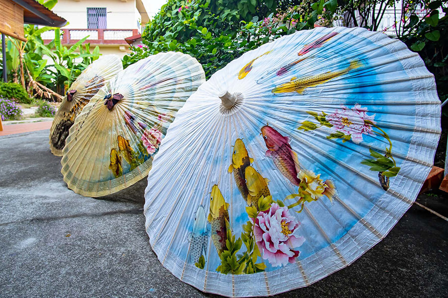 Paper Umbrellas - Thailand Souvenirs