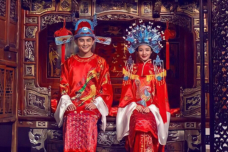 Traditional Chinese costume of the Zhou Dynasty