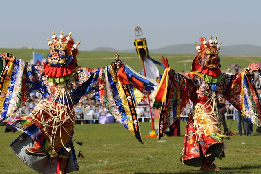 Tsam Dance Aboriginal & Traditional Dances in Mongolia
