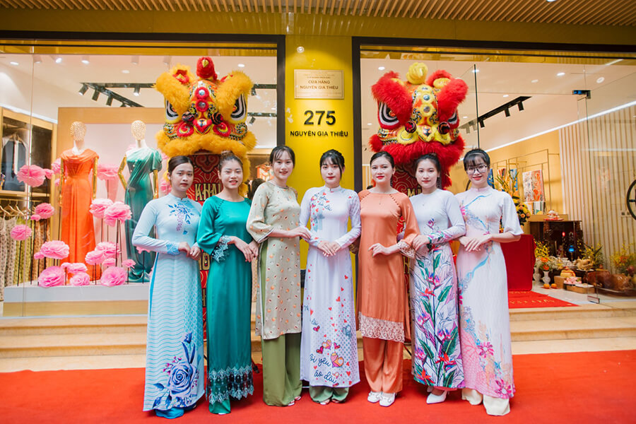 Vietnam Costume Top Traditional Dress in Vietnam
