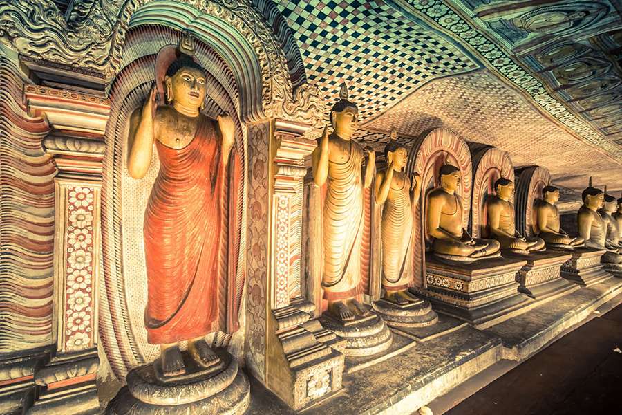 Dambulla Cave Temple 6 top Unesco World Heritage Sites in Sri Lanka